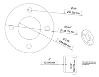 Walker wheel spacer plates (Pair)