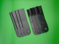 Walker Mower Flail Blade set Side Discharge and Mulch