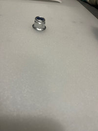 Nut 12mm Nylon Flange grade 8.8. Chromate