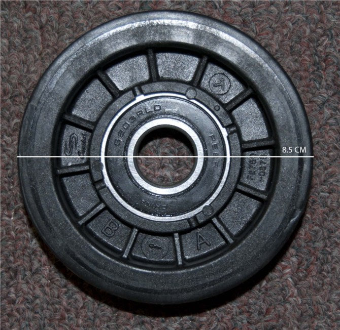 Pulley Idler Flat John Deere L series Trans