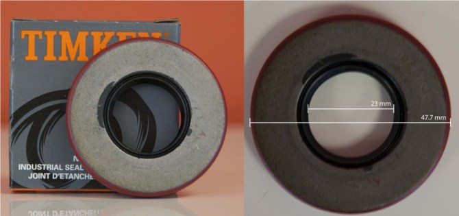 Walker Deck gearbox Seal P001