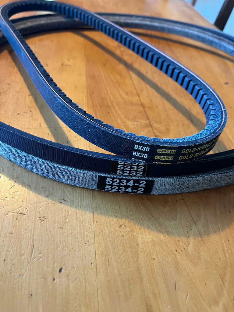 Belt Kit for Walker mower MSGHS