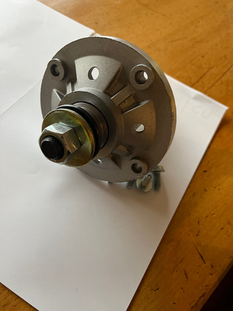 John deere d110 blade nut size best sale