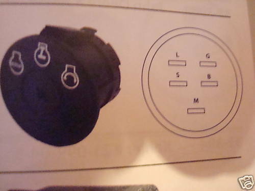 Ignition switch for MTD and Cub Cadet riding mower